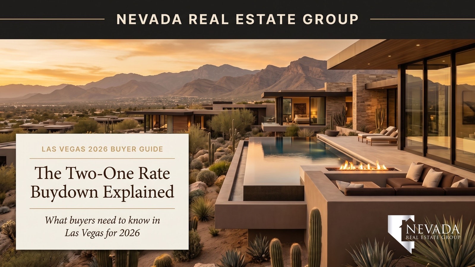 Nevada first-time buyer choosing between rate buydown and rate lock strategies 2026