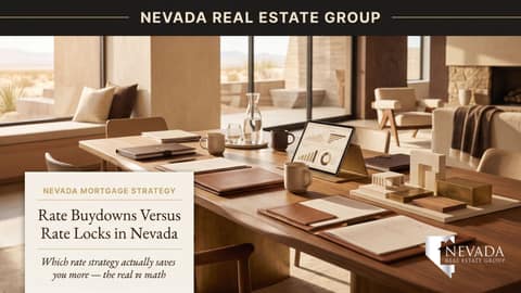 Rate Buydowns vs Rate Locks in Nevada: Which Saves More 2026